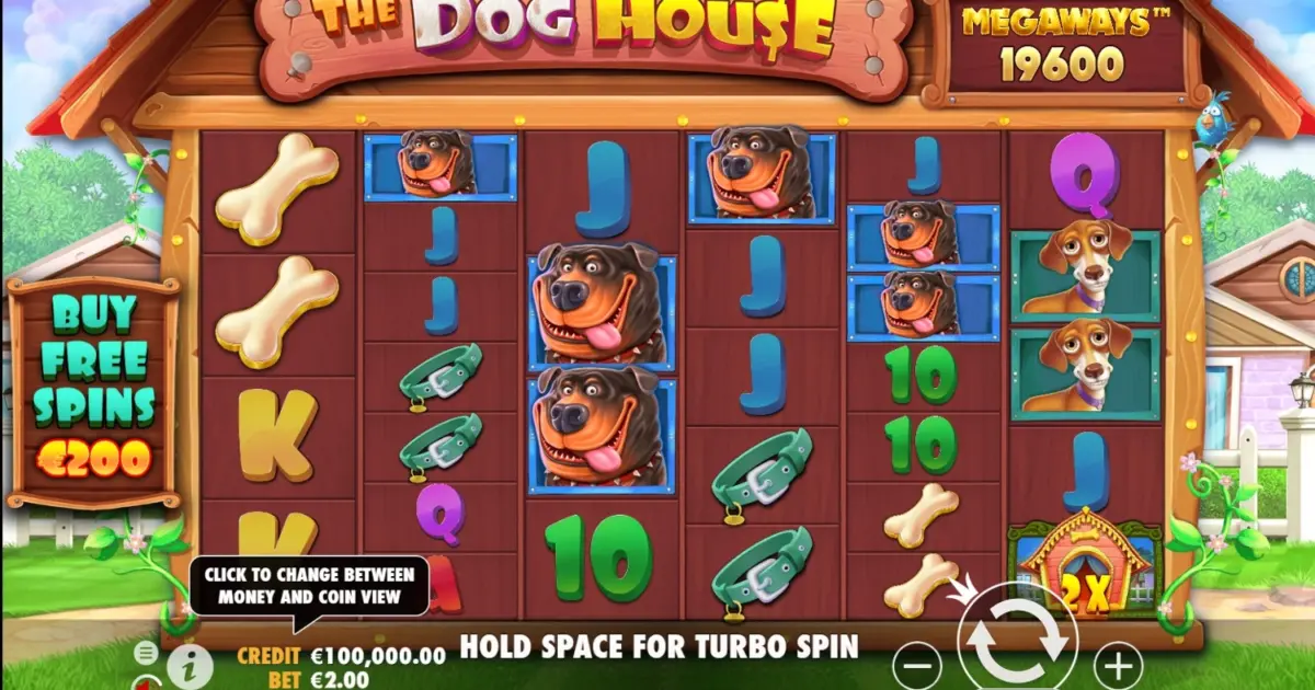 The Dog House Megaways — screenshot