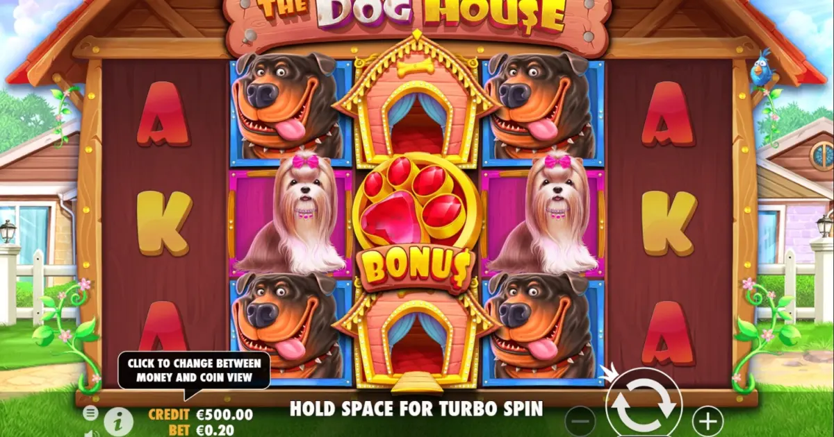 The Dog House Slot — screenshot