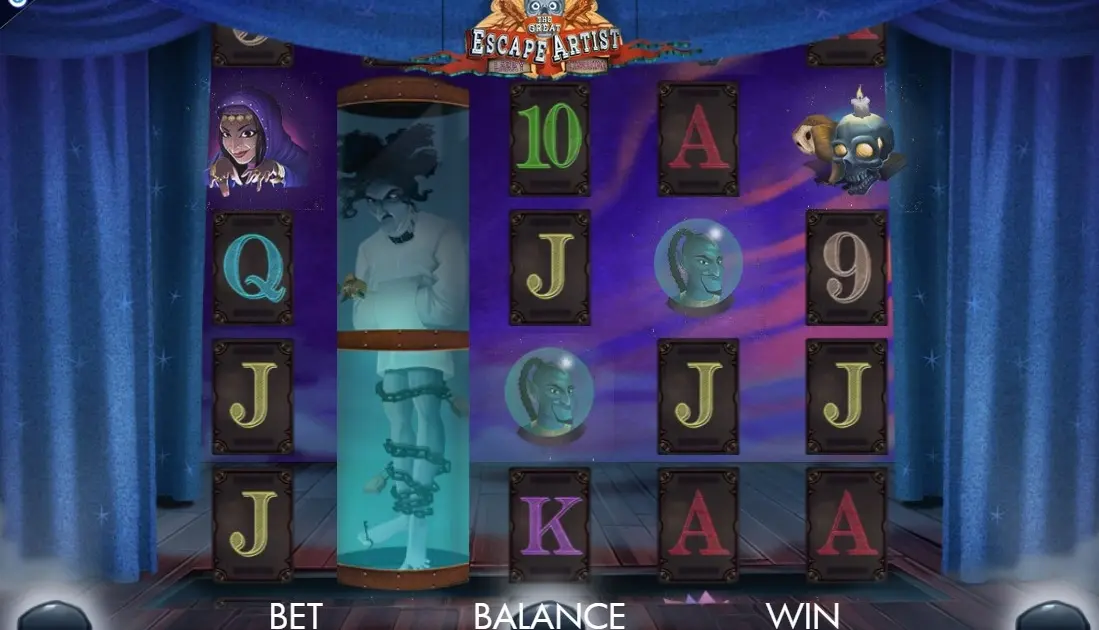 The Escape Artist Slot — screenshot