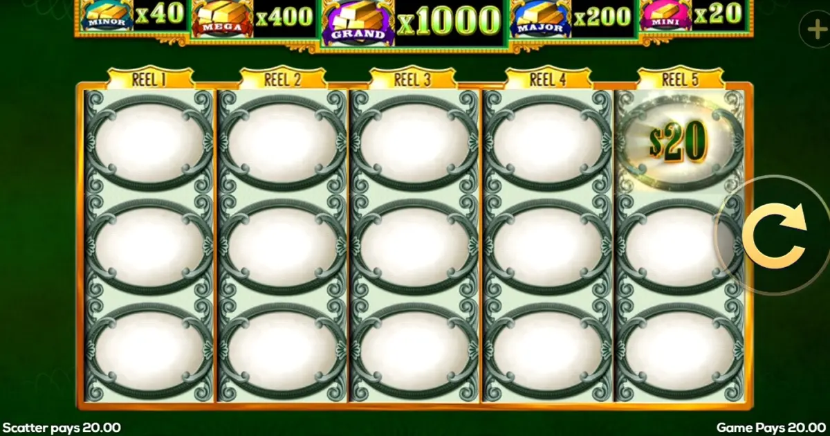 The Green Machine Deluxe Slot — screenshot