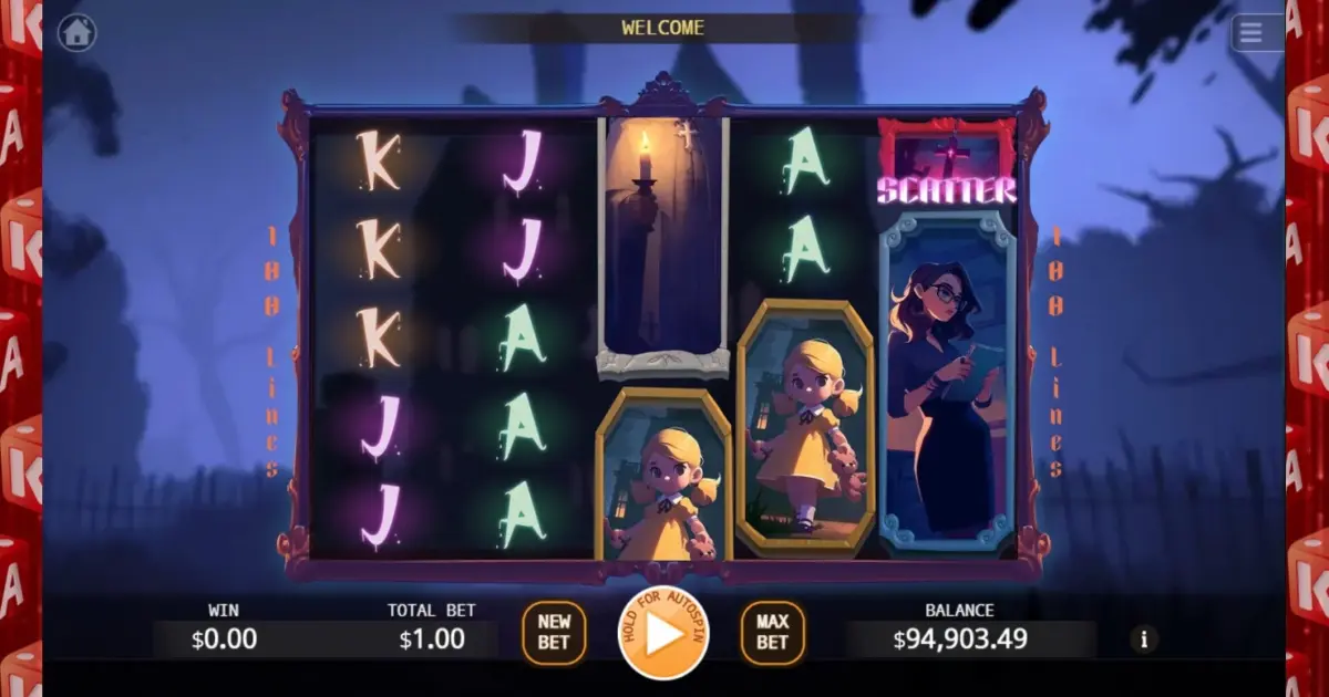 The Haunted Manor Slot — screenshot