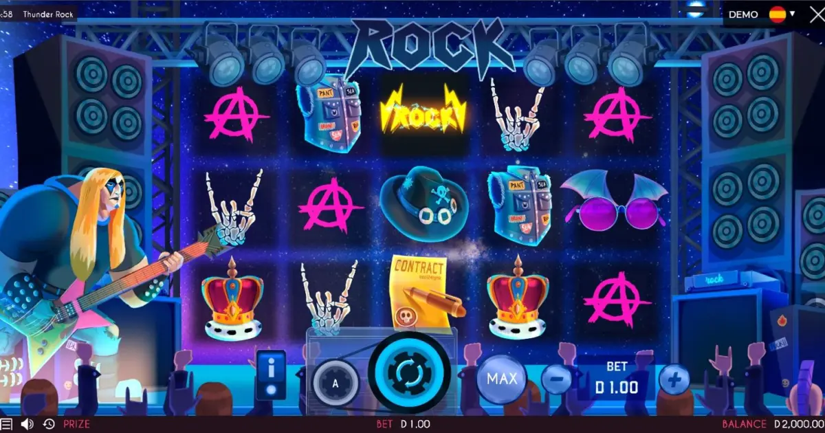 Thunder Rock Slot — screenshot