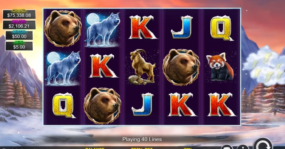 Thundering Leopard Slot — screenshot