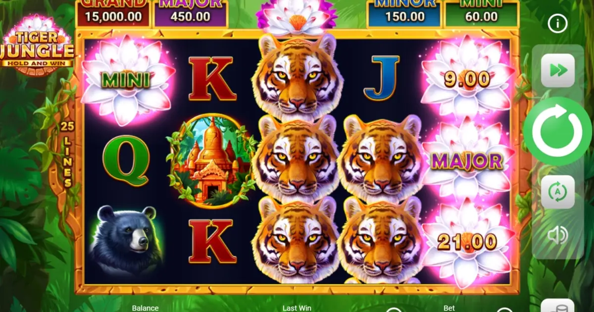 Tiger Jungle Slot — screenshot