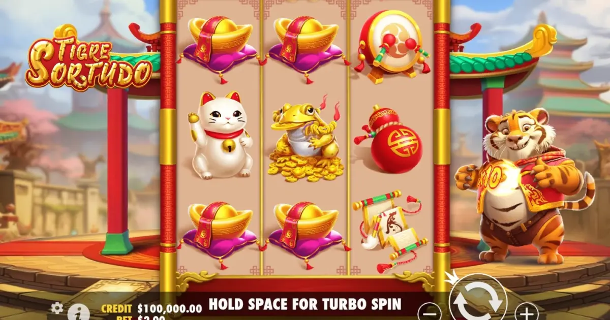 Tigre Sortudo Slot — screenshot