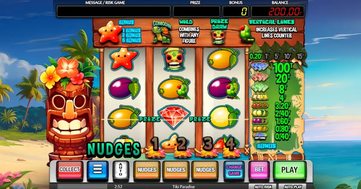Tiki Paradise Slot — screenshot
