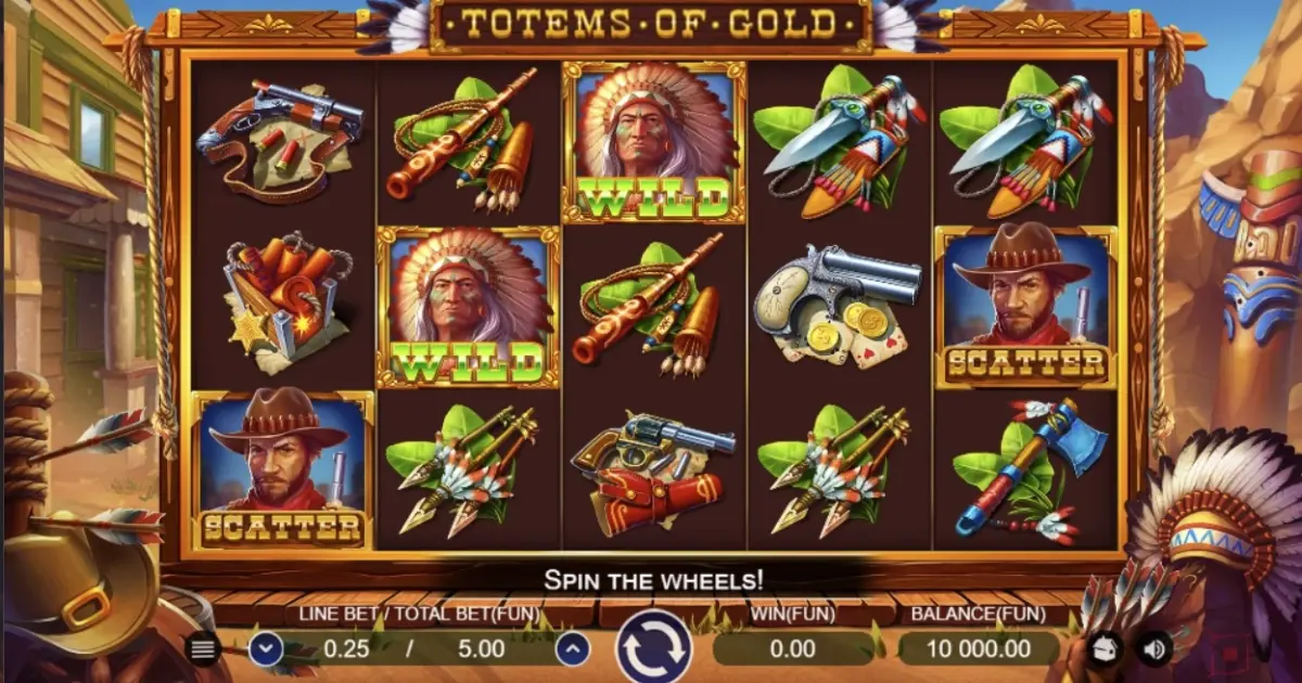 Totems of Gold Slot — screenshot