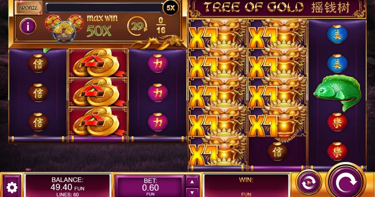 Tree of Gold Slot — screenshot