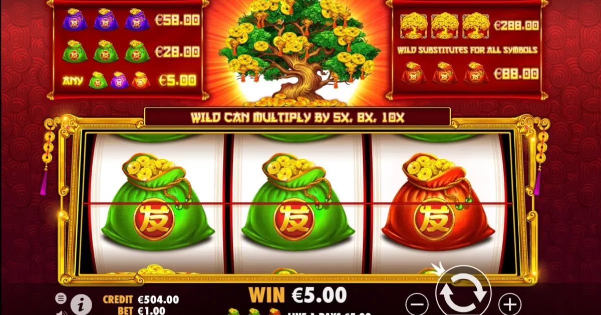Tree of Riches Slot — screenshot
