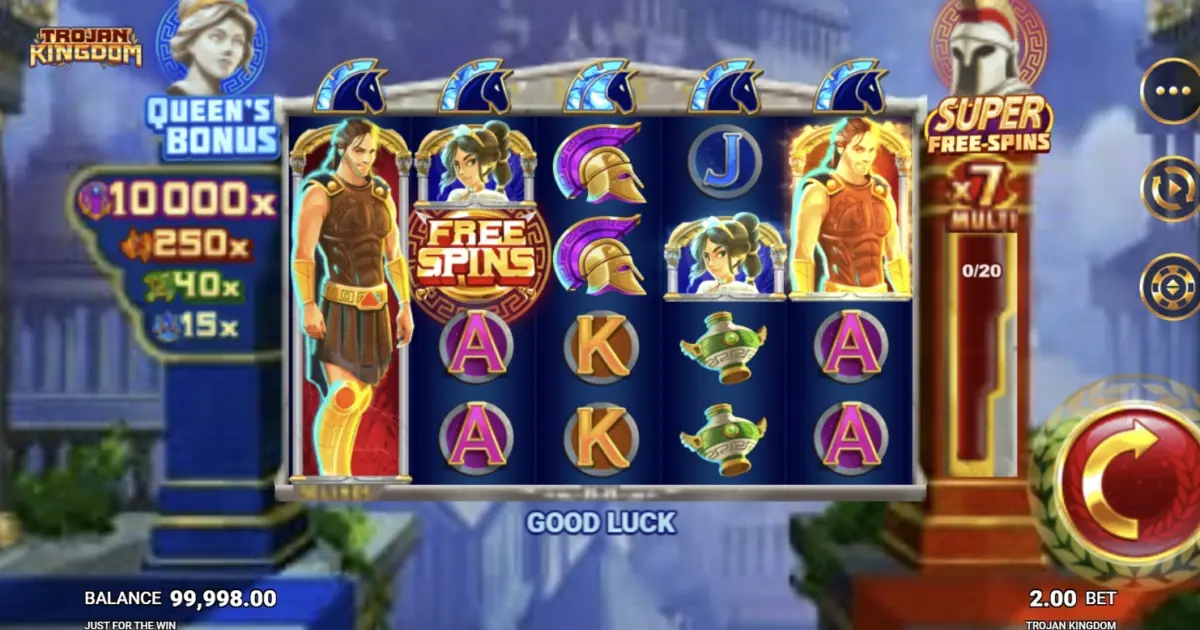 Trojan Kingdom Slot — screenshot