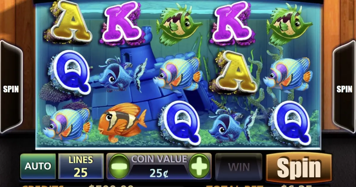 Tropical Aquarium Slot — screenshot