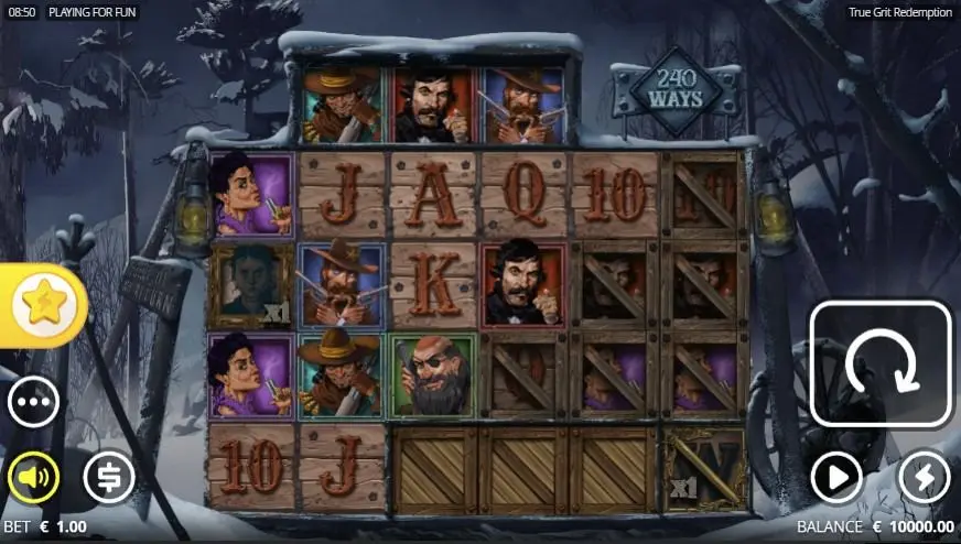 True Grit Redemption Slot — screenshot