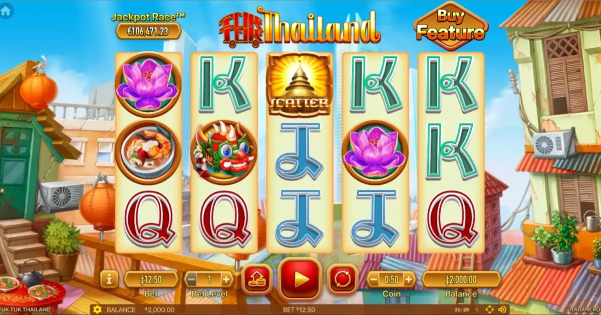 Tuk Tuk Thailand Slot — screenshot