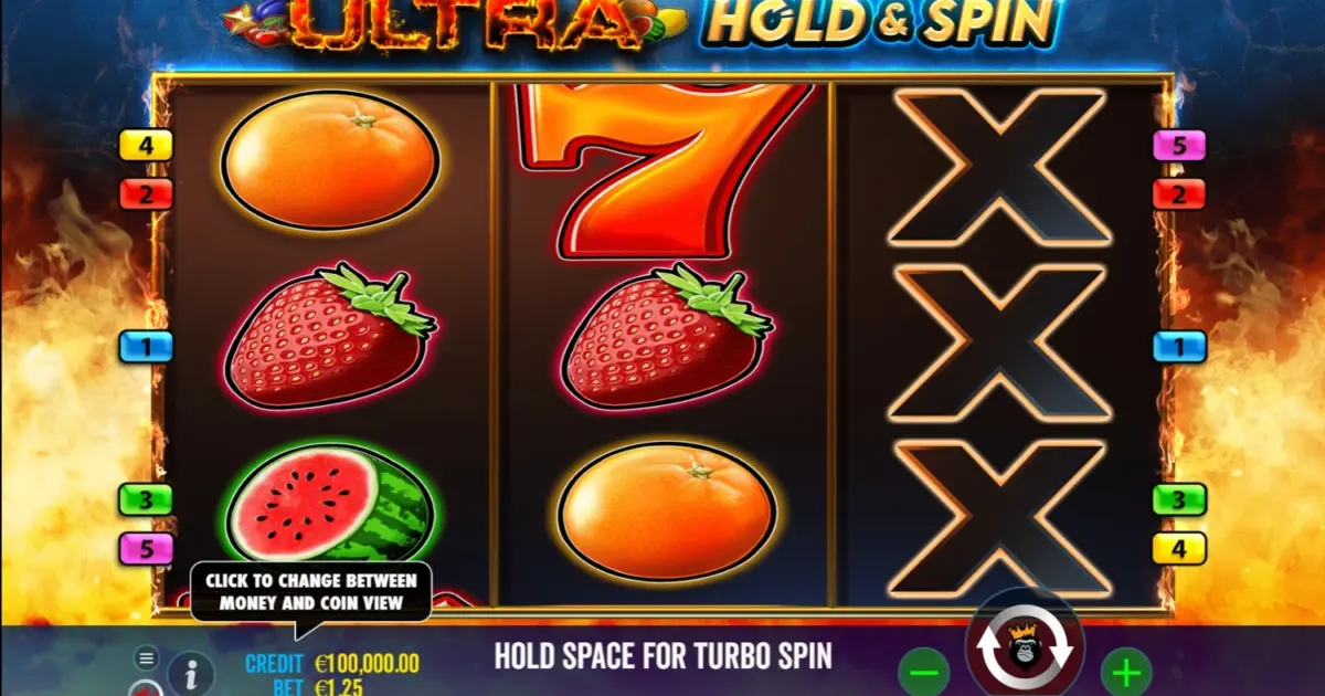 Ultra Hold and Spin Slot — screenshot
