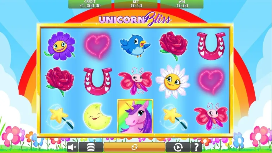 Unicorn Bliss Slot — screenshot