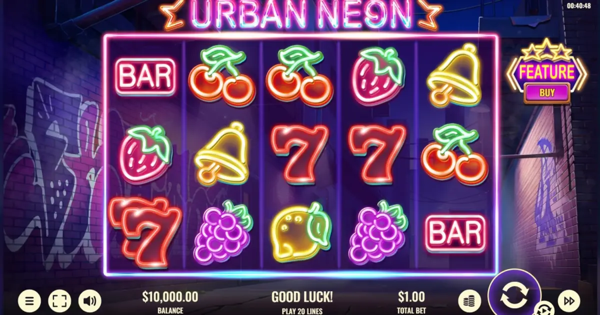 Urban Neon Slot — screenshot