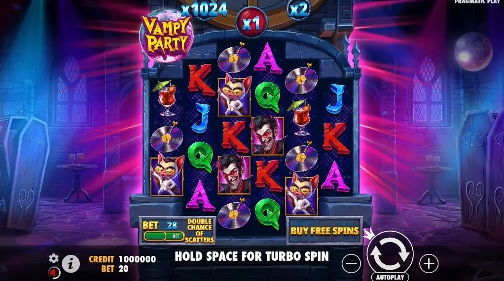 Vampy Party Slot — screenshot