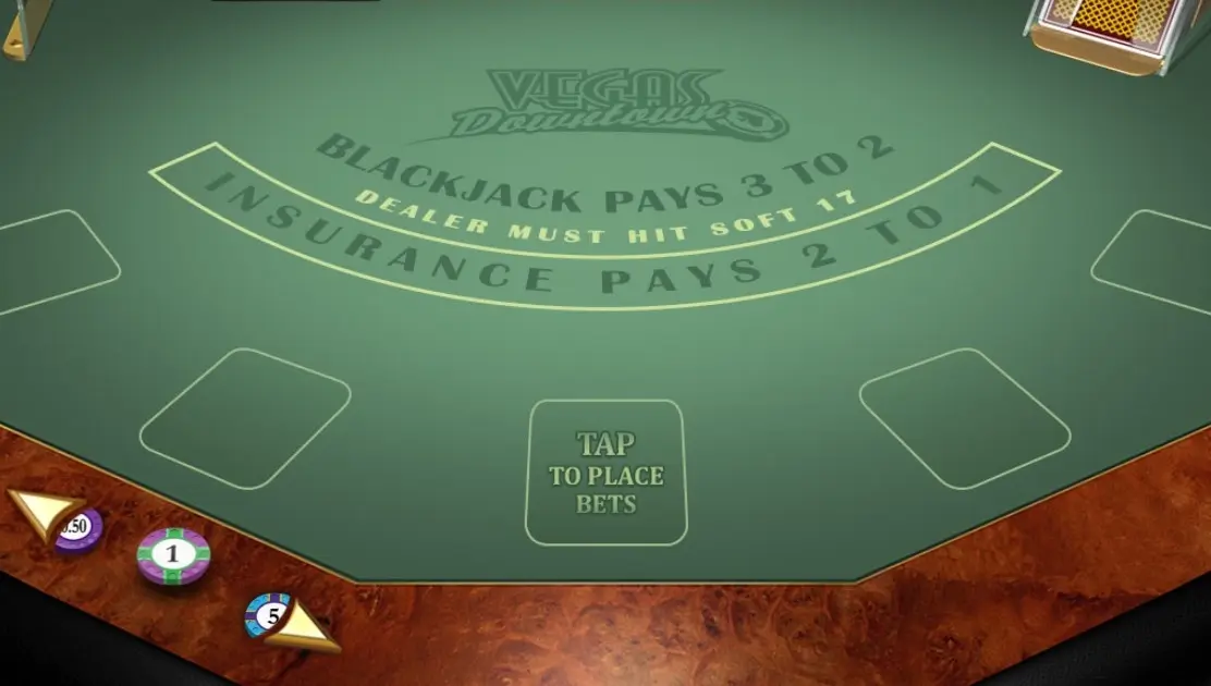 Vegas Downtown Blackjack GOLD — screenshot