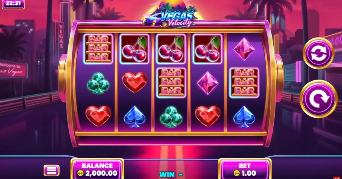 Vegas Velocity Slot — screenshot