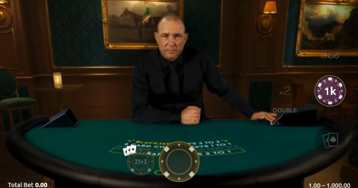 Vinnie Jones Blackjack — screenshot