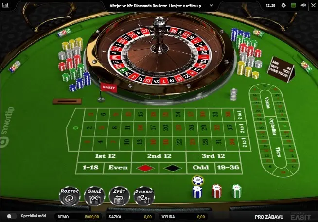 VIP Roulette Diamonds — screenshot