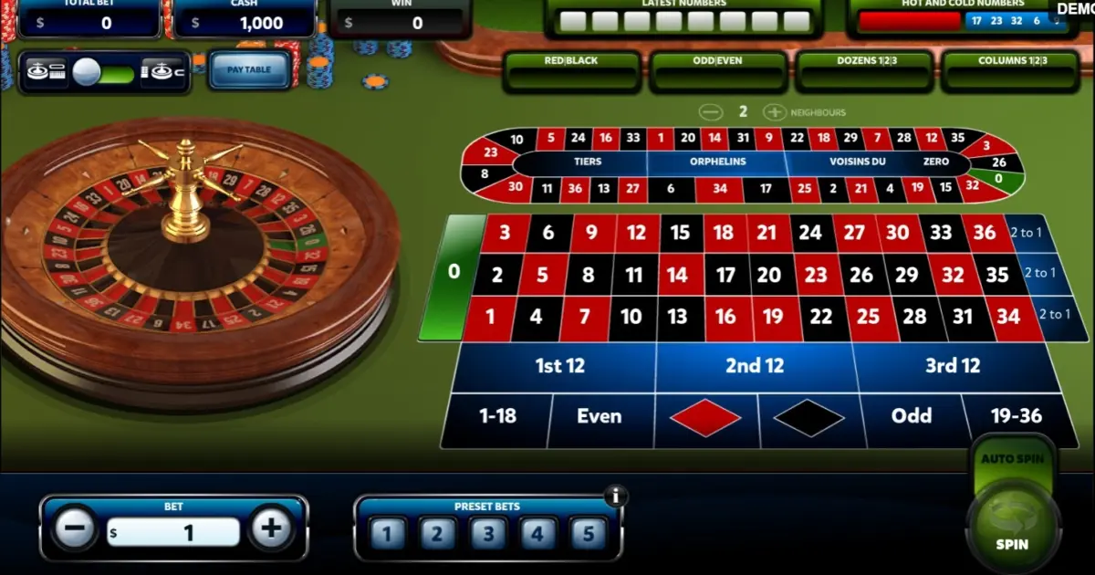 VIP Roulette (Red Rake) — screenshot