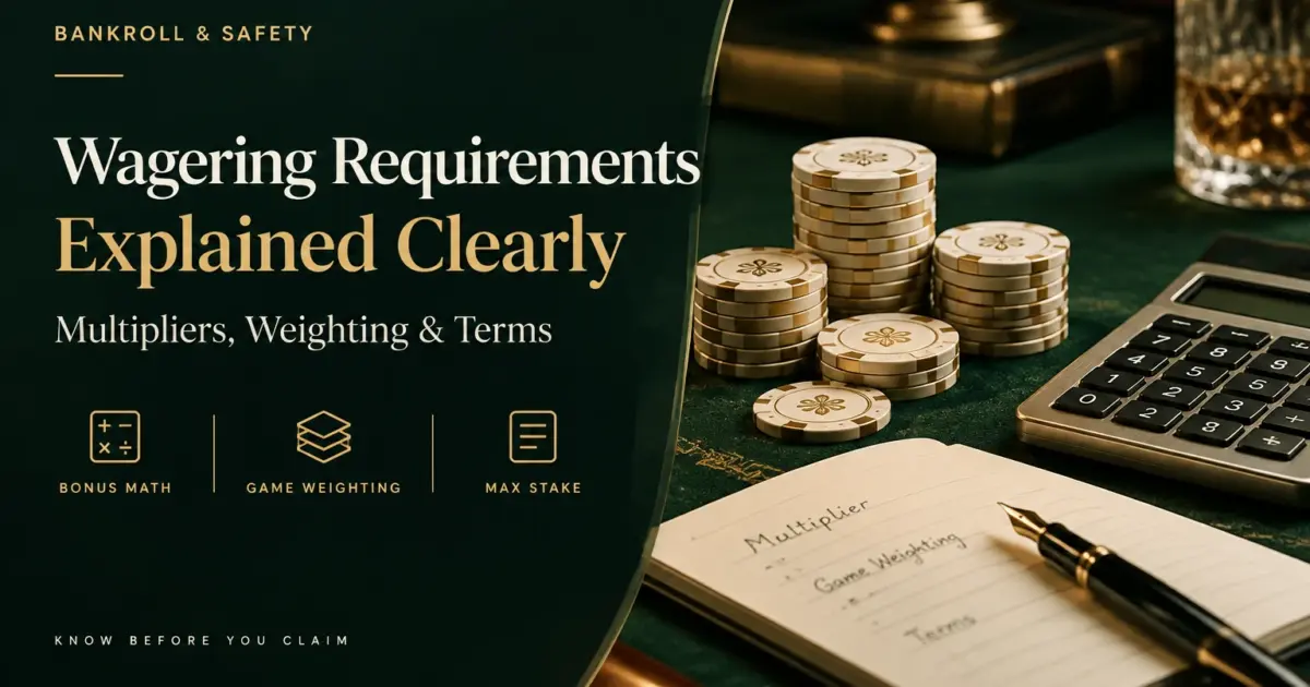 Casino Wagering Requirements Explained