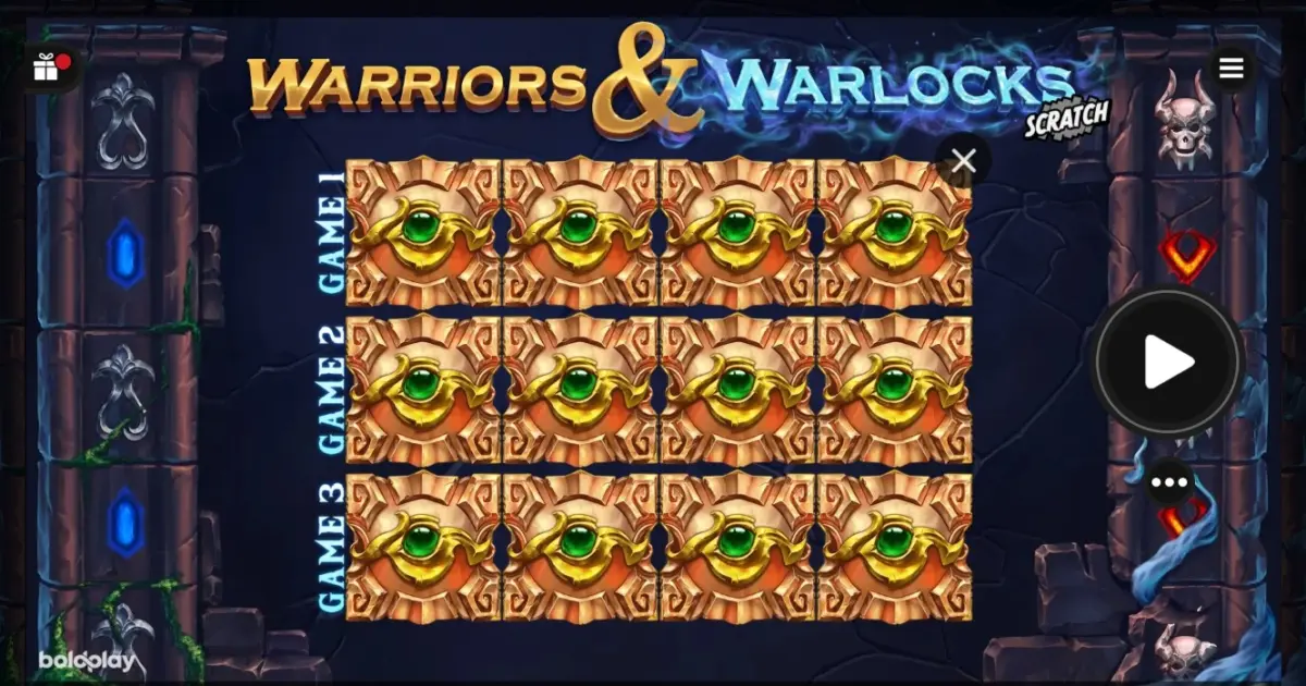Warriors and Warlocks Scratch — screenshot