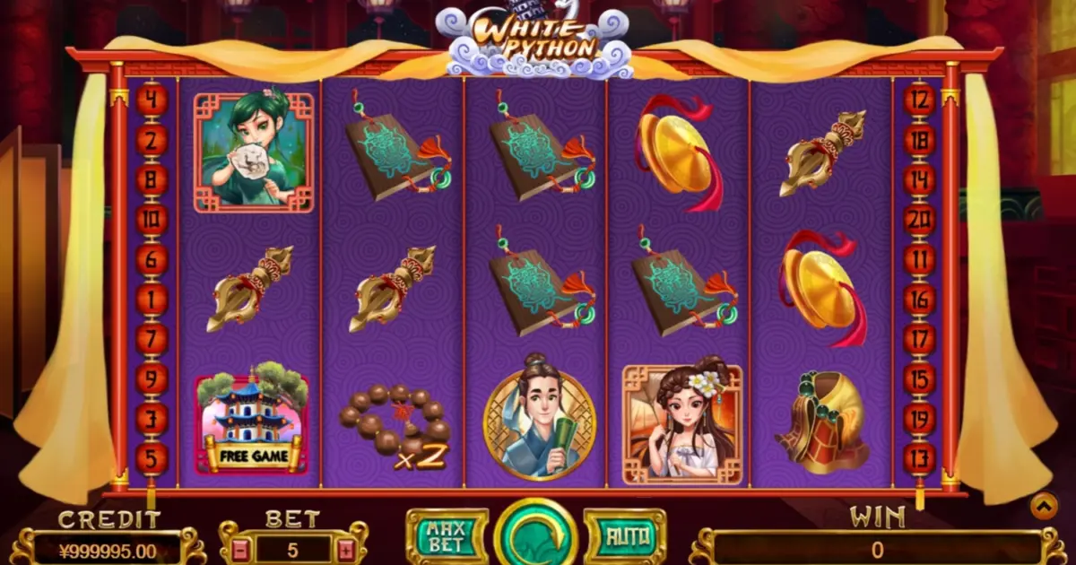 White Python Slot — screenshot