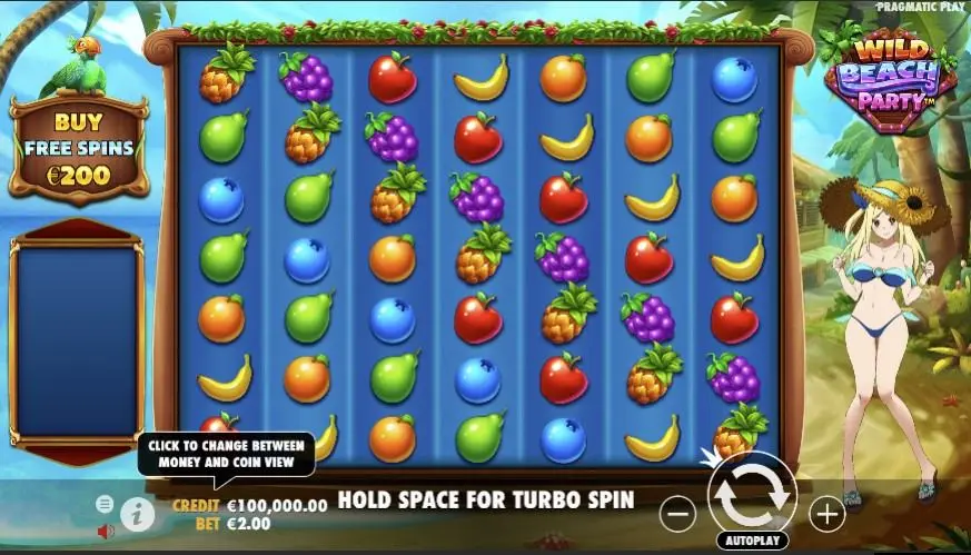 Wild Beach Party Slot — screenshot
