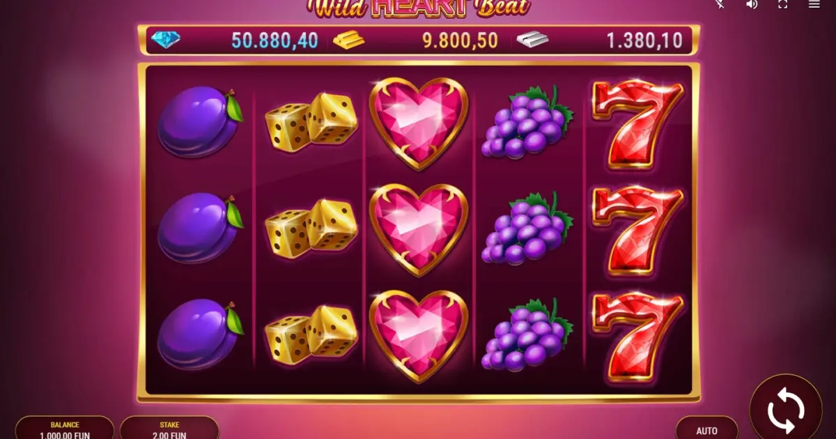 Wild Heart Beat Slot — screenshot