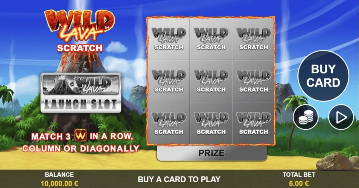 Wild Lava Scratch — screenshot