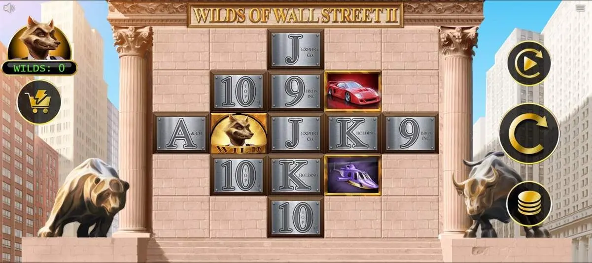 Wild of the Wall Street II Slot — screenshot