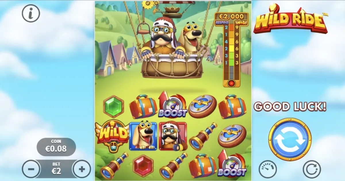 Wild Ride Slot — screenshot