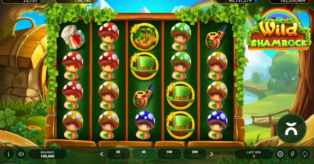 Wild Shamrock Slot — screenshot