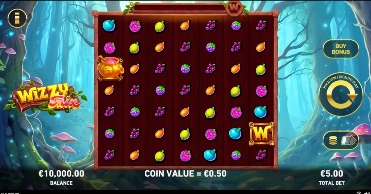 Wizzy Trix Slot — screenshot