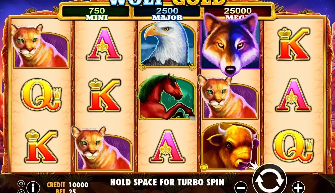 Wolf Gold Slot — screenshot