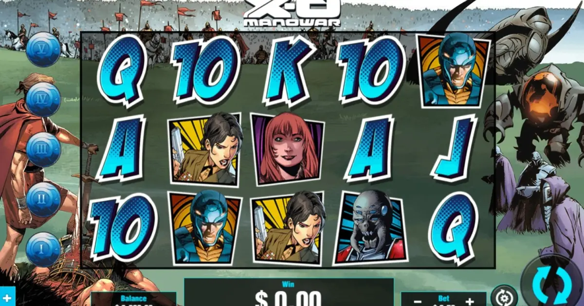 XO Manowar Slot — screenshot