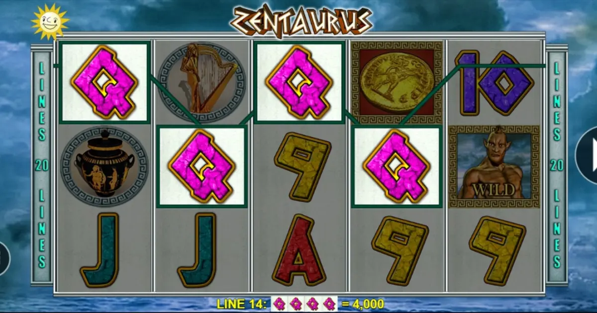 Zentaurus Slot — screenshot